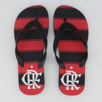 Chinelo Flamengo Manto I 2025 Preto e Vermelho