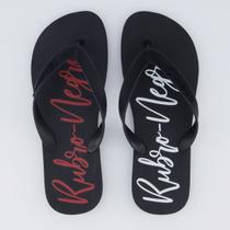 Chinelo Flamengo Rubro Negro Preto