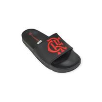 Chinelo Flamengo Slide CRF Bold Oficial Licenciado - Ref FLA0421 - Tam 33/44 Chinelo Flamengo Slide CRF Bold Oficial Licenciado - Ref FLA0421 - Tam 33/44