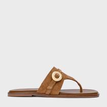 Chinelo Flat Carrano 777039 Cor:MarromTamanho:35Gênero:Feminino Chinelo Flat Carrano 777039 Cor:MarromTamanho:35Gênero:Feminino