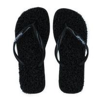 Chinelo Flat CleanUp Sustentável Feminino Preto