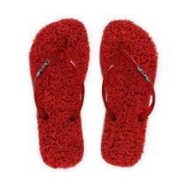 Chinelo Flat CleanUp Sustentável Feminino Vermelho Chinelo Flat CleanUp Sustentável Feminino Vermelho