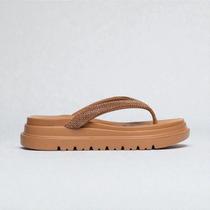 Chinelo Flat Feminino Modare Ultra Conforto de Dedo com Brilho 7200.110