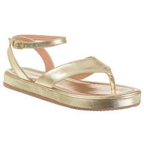 Chinelo Flatform Amarraçao Fivela Ajustavel Feminina Moda