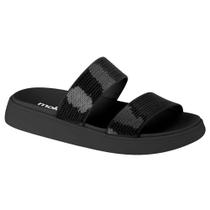 Chinelo Flatform Feminino Preto Moleca 5469.131