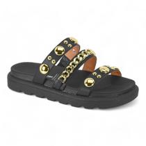 Chinelo flatform vizzano 6510.102 preto