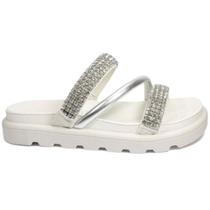 Chinelo Flatform Vizzano Nova Yorque Tiras Strass 6459.133 Chinelo Flatform Vizzano Nova Yorque Tiras Strass 6459.133