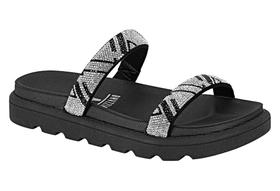 Chinelo Flatform Vizzano Tiras Desenhada em Strass 6459.110