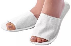 Chinelo Forrado De Quarto Semi Descartável Chinelo Forrado De Quarto Semi Descartável