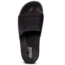 Chinelo Gaspea Coca Cola Coke Bold Unissex Preto Chinelo Gaspea Coca Cola Coke Bold Unissex Preto