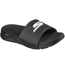 Chinelo Gáspea Skechers Go Consistent Masculino Preto Chinelo Gáspea Skechers Go Consistent Masculino Preto