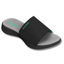 Chinelo Gáspea Skechers On The Go 600 Feminino Preto Chinelo Gáspea Skechers On The Go 600 Feminino Preto