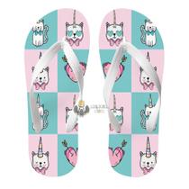 Chinelo Gato quadrados