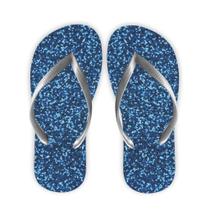 Chinelo Gliter Azul