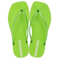 Chinelo Glitter Ipanema Edge Maxi Glow Neon Frente Quadrada