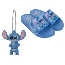 Chinelo Grendene Disney c Chaveiro - Infantil - Azul
