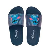 Chinelo Grendene Disney Mania Stitch Slide - 22994
