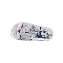 Chinelo Grendene Disney Princesas Surprise 22730 Cinza/Prata