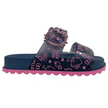 Chinelo grendene kids tira larga ref:23280 menina