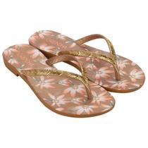 Chinelo grendha feminino rasteira de dedo amor em flor 19086