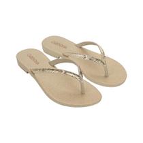 Chinelo Grendha Grendene Amor Em Flor De Glitter Super Leve e Confortável Feminino 19086 (66262)