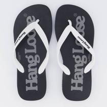 Chinelo Hang Loose HLFM0025 Preto e Cinza