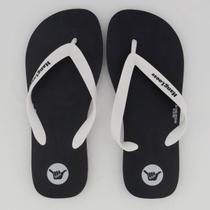 Chinelo Hang Loose Logo Preto e Branco