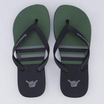 Chinelo Hang Loose Preto e Verde