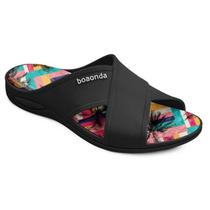 Chinelo Harmony BoaOnda Original Lancamento Ultra Conforto Ortopedico Esporao e Fascite Plantar Feminino Feminina casual Dia a Dia