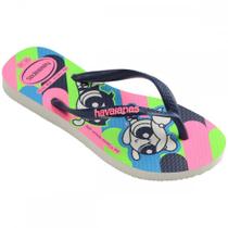 Chinelo Havaianas 4149886 Kids Slim Powerpuff