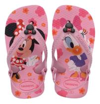 Chinelo Havaianas Baby Disney Classicos Minnie & Margarida Infantil Menina