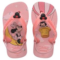 Chinelo Havaianas Baby Disney Classics com elástico Cor:Manga RosaTamanho:21 Chinelo Havaianas Baby Disney Classics com elástico Cor:Manga RosaTamanho:21