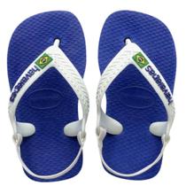 Chinelo Havaianas Baby N.B. Brasil Logo
