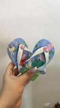 Chinelo havaianas baby peppa pig branco