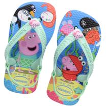 Chinelo Havaianas Baby Peppa Pig Infantil Menino Menina Original NF