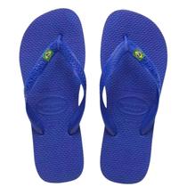 Chinelo Havaianas Bandeira Brasil Masculino Azul Naval