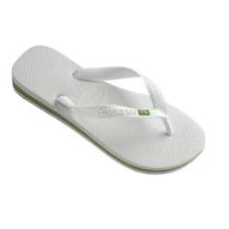 Chinelo Havaianas Branco Bandeira Brasil 40000320001