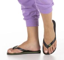Chinelo Havaianas Brasil 1 - Preto - Tam 39/40