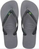 Chinelo Havaianas Brasil 35-36 Cinza Aço Chinelo Havaianas Brasil 35-36 Cinza Aço