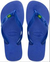 Chinelo Havaianas Brasil 41-42 Azul Naval