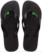 Chinelo Havaianas Brasil 41-42 Preto
