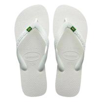 Chinelo havaianas Brasil Branca Tamanho:41/42Cor:Branca Chinelo havaianas Brasil Branca Tamanho:41/42Cor:Branca