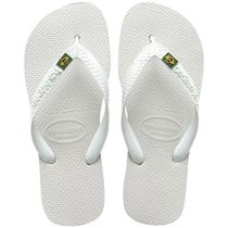 Chinelo Havaianas Brasil - Branca