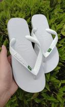 Chinelo Havaianas Brasil branco 33/34. 35/36. 37/38. 39/40. 41/42. 43/44.
