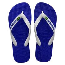 Chinelo Havaianas Brasil logo Azul Estilo Original Cor:AzulTamanho:41-42Gênero:Únissex Chinelo Havaianas Brasil logo Azul Estilo Original Cor:AzulTamanho:41-42Gênero:Únissex