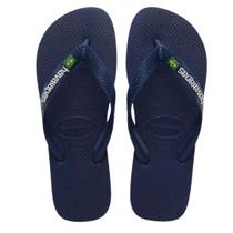 Chinelo Havaianas Brasil Logo Cor:MarinhoTamanhos:41/42 Chinelo Havaianas Brasil Logo Cor:MarinhoTamanhos:41/42