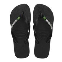 Chinelo Havaianas Brasil Logo Cor:PretoTamanhos:39/40