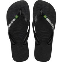 Chinelo Havaianas Brasil Logo - Preto Chinelo Havaianas Brasil Logo - Preto