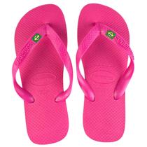 Chinelo Havaianas Brasil Original Rosa Pink com Bandeira Cor:Rosa FluxTamanho:35/36 Chinelo Havaianas Brasil Original Rosa Pink com Bandeira Cor:Rosa FluxTamanho:35/36