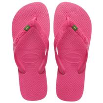 Chinelo Havaianas Brasil Pink Eletric